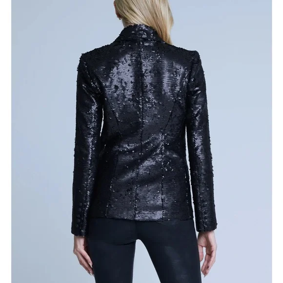 L’Agence Kenzie Sequin Blazer - BRAND NEW - Picture 7 of 8